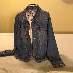 Denim Jacket Size- 1X